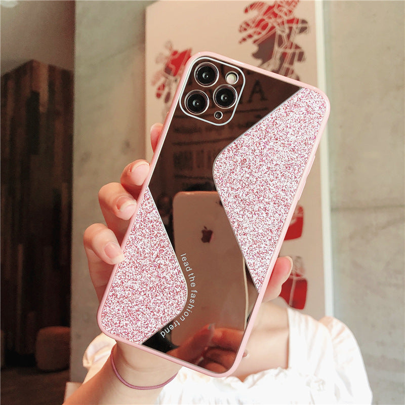 Compatible with Apple , Luxury Glitter Phone Case With Personalized Rhinestones