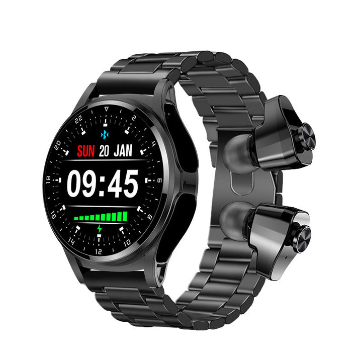 GT66 Smart Watch TWS 2-en-1 Bluetooth HD