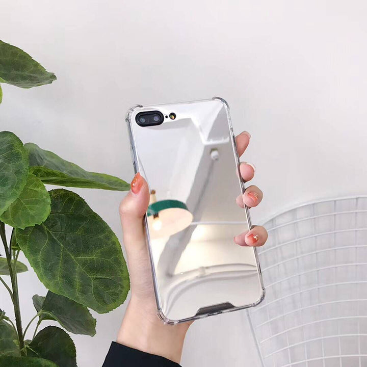 Coque miroir Étui de téléphone à protection douce tout compris tout compris