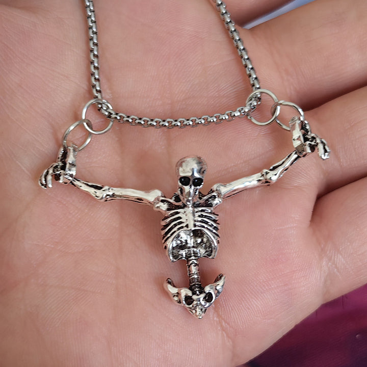 Halloween Skull Halskette Mode Retro Punk Style Anhänger Schmuck Schmuck