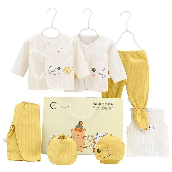 Pure Cotton Baby Clothes Spring And Autumn Summer Children Gift Box Set