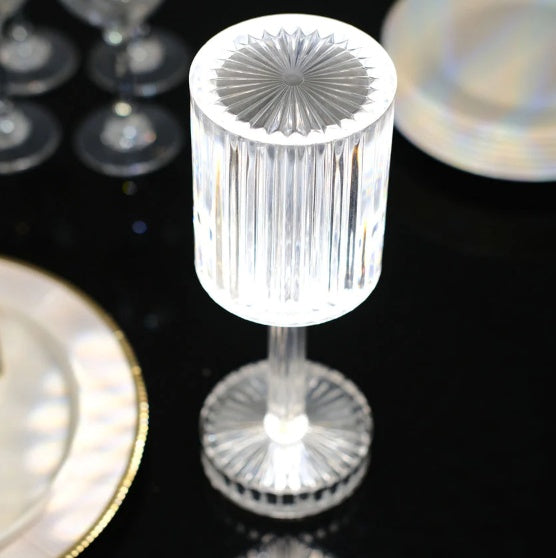 Diamond Crystal Lamp Dormitor Noptieră Ambianță Luminiu de masă liniștită Bară Atmosferă Lumină