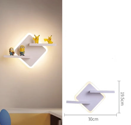 Minimalistische kunst woonkamer muurdecoratielampen
