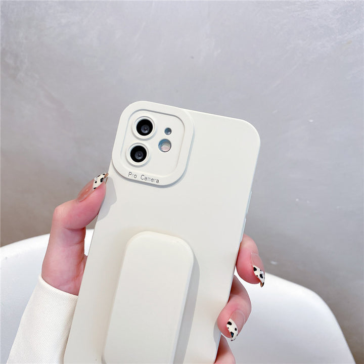 New Simple Autumn And Winter Color Buckle Bracket Tpu Soft Shell