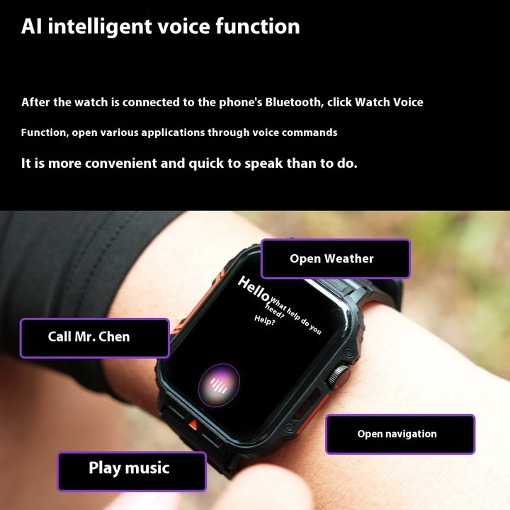 Smart Wireless Call Sport Step Counting Watch