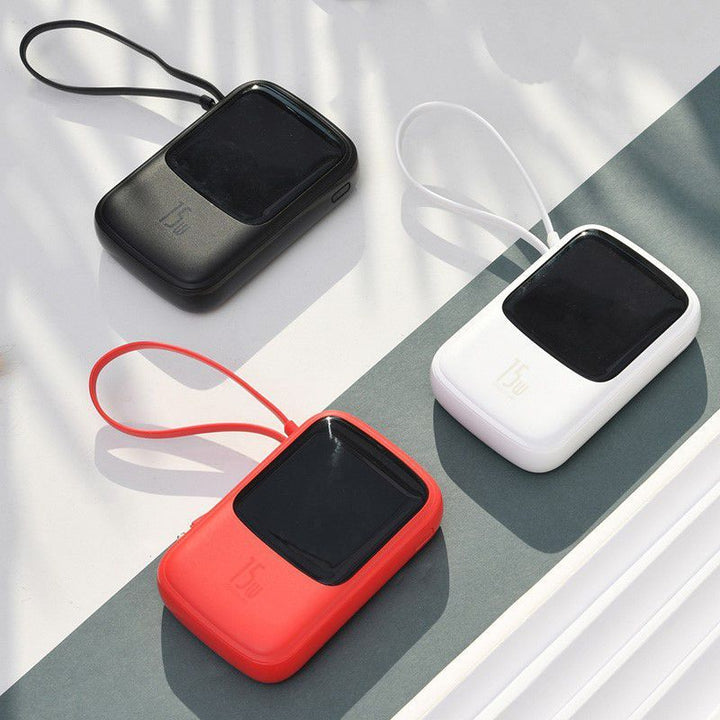 Own Cable Power Bank Is Compact And Portable 10000 MAh 15