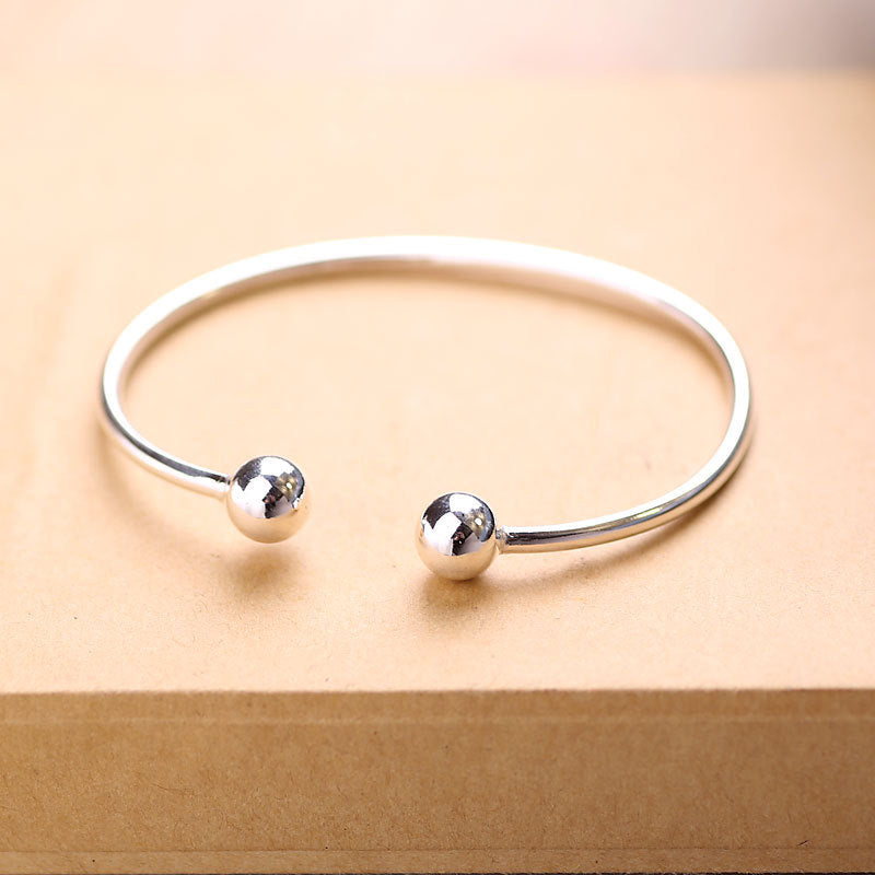 Bracelet Double Ball Ouverture