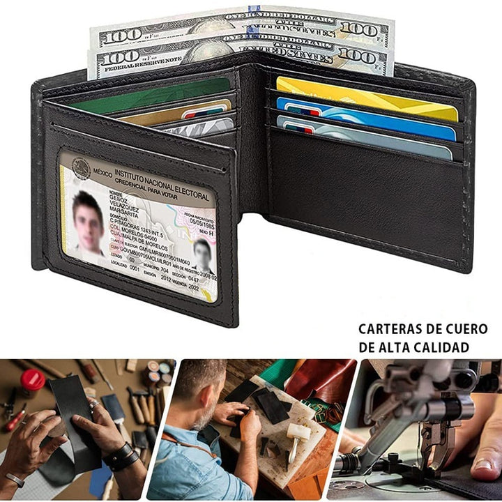 Men's Carbon Fiber Anti-magnetic Wallet