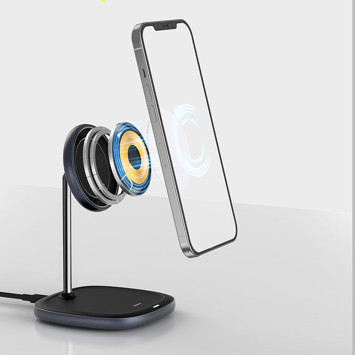 Compatible with Apple , Swan Magnetic Desktop Stand Wireless Charger