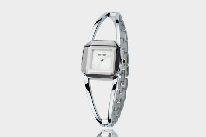 Women's Fashion Square Retro armbåndklokke