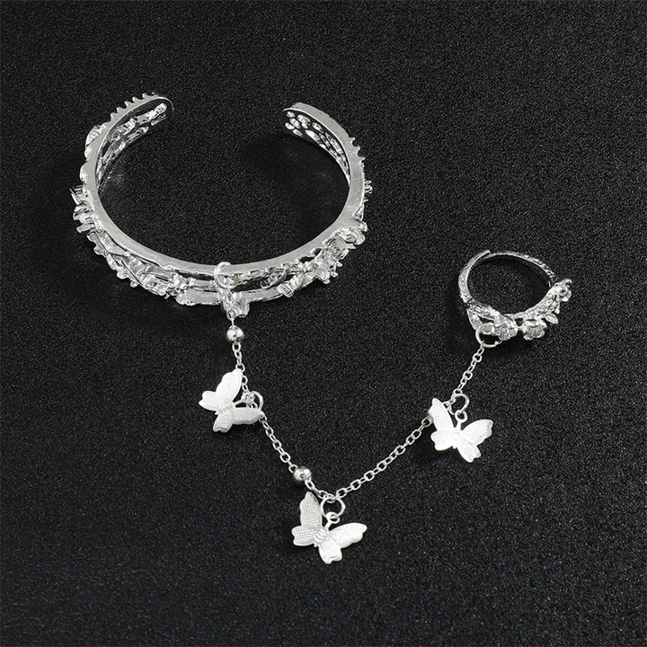 Heaven Official Blessing Flower City Bracelet Classical Butterfly Hollow Out