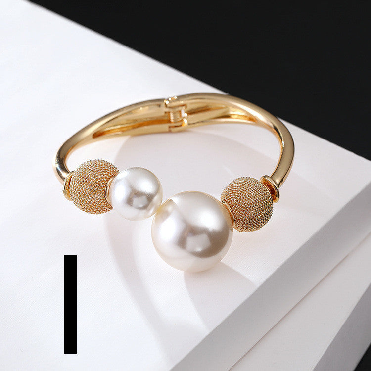 Bijoux en alliage Bracelet à double perle