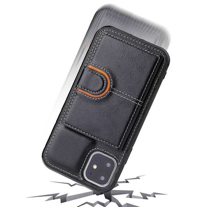 Mobiele telefoonhoes premium sense card holster anti-fall