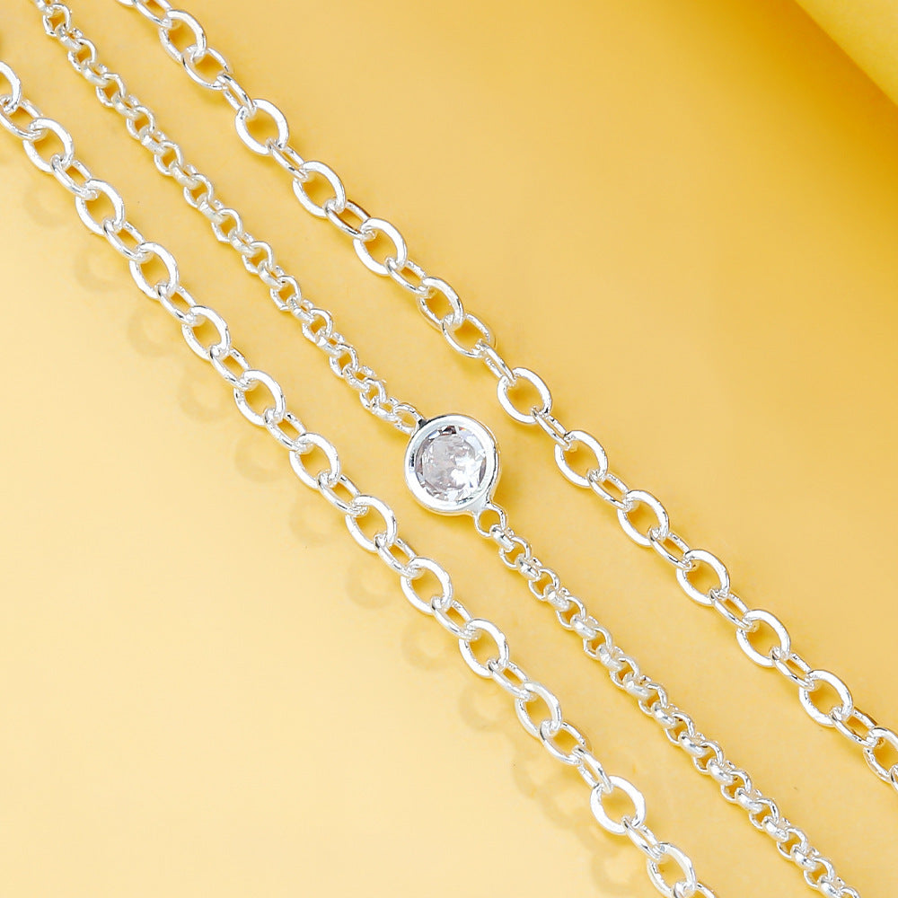 Accesorios de adornos de brazalete de diamantes de imitación de mujeres para mujeres