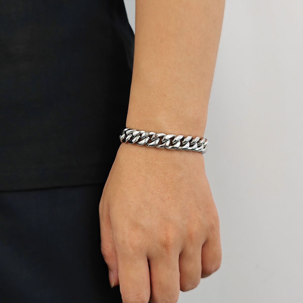 Fashion Spring Fastener Stainless Steel Bracelet