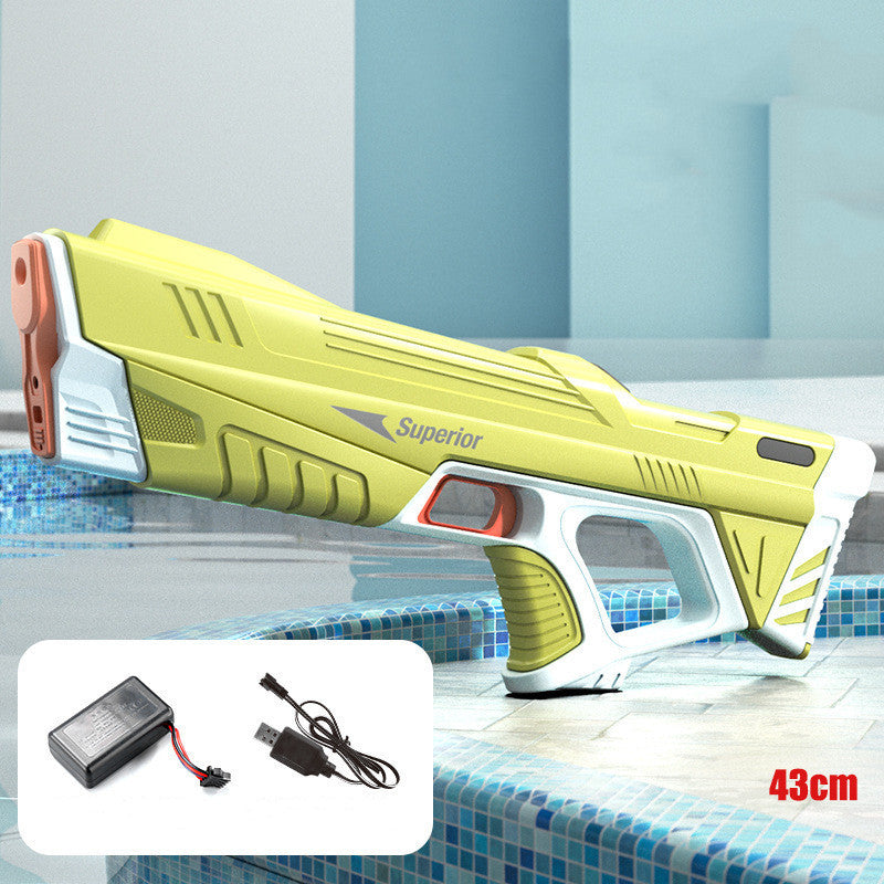Verano completo Automático de agua eléctrica Gun de juguete Inducción Agua Absorbente de ráfaga de alta tecnología Pistola de agua Playa Agua al aire libre Juguetes
