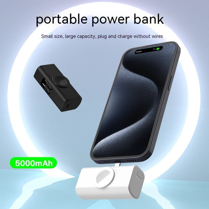 Hochkapazität Schnellladungsklapper Doppelkopf -Portable Power Bank
