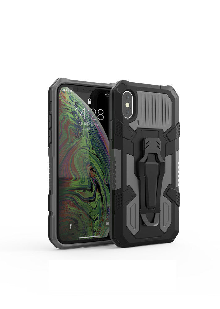Two-in-one Mobile Phone Case With Magnetic Back Clip Bracket