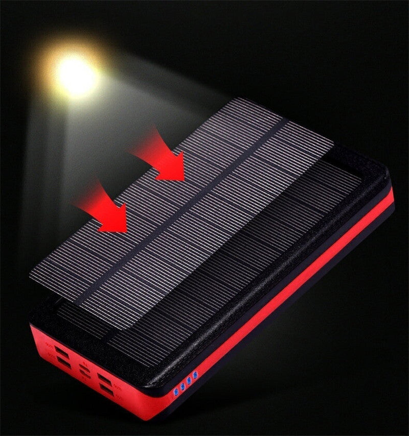 Solar Power Bank met grote capaciteit