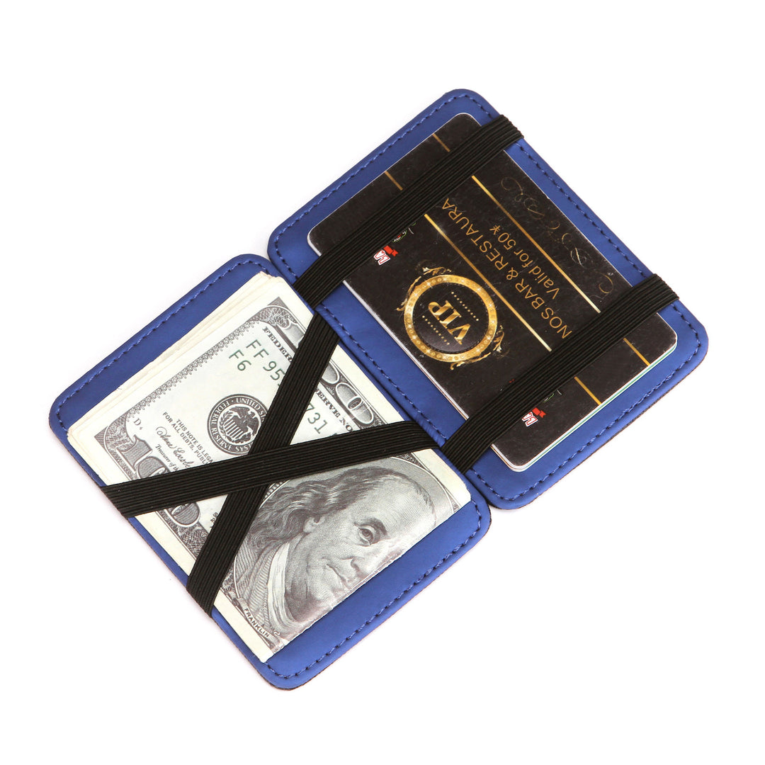 Flip Magic Wallet Cross Pattern Short Card притежател