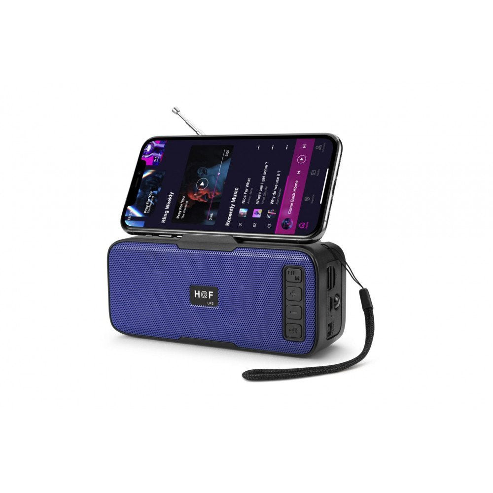 Solar Charge Energy Outdoor Light draagbare Bluetooth -luidspreker HFU43 voor telefoon, apparaat, muziek, USB