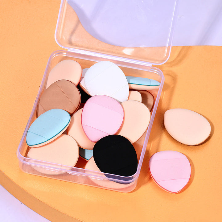 51020 pezzi Mini Finger Puff Foundation Powder Detail Makeup