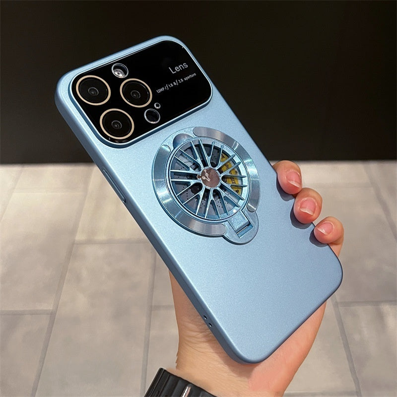 Rotating Gyro Decompression Bracket Large Window Goggles Phone Case