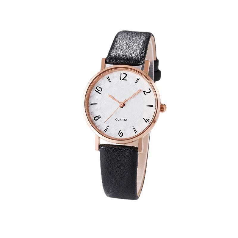 Moda de la mujer Simple Casual Starry Sky Dial Reloj