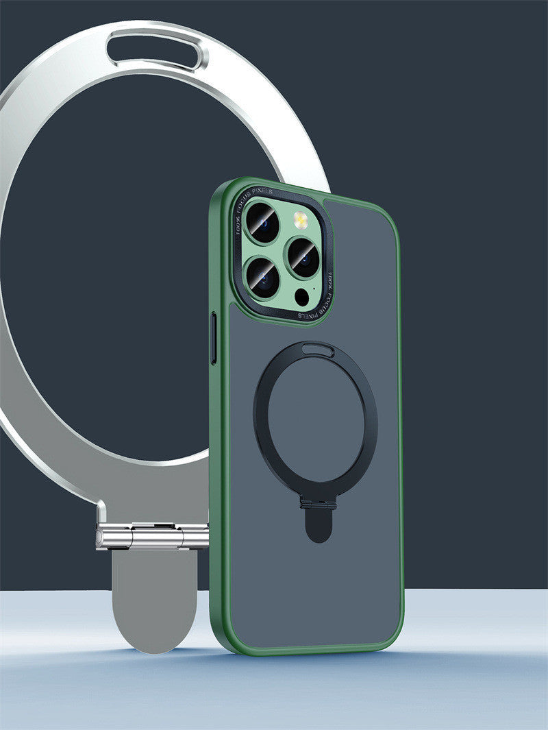 Case de téléphone magnétique du support en alliage en alliage en aluminium I
