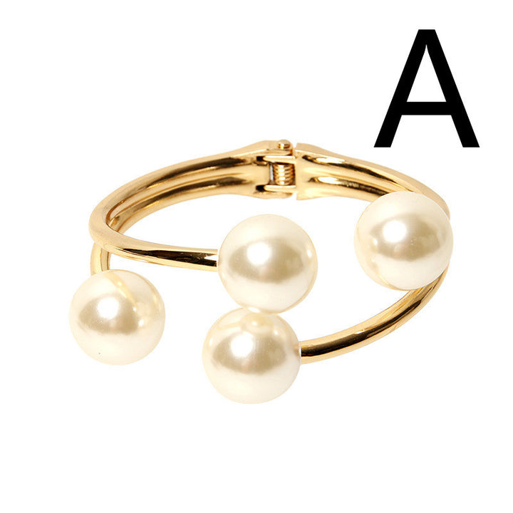 Bijoux en alliage Bracelet à double perle