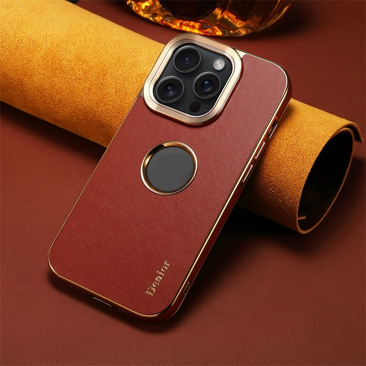 All-inclusive Leather Mobile Phone Protective Case