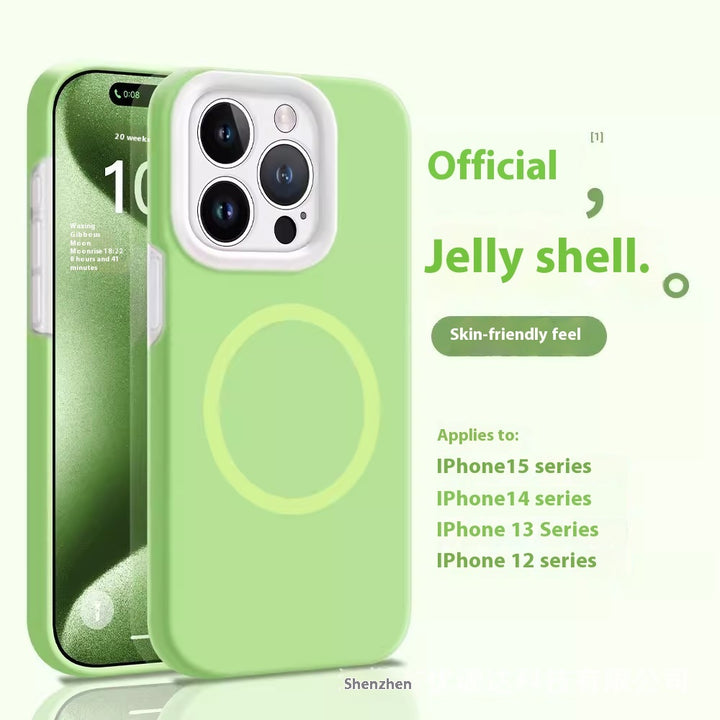 Jelly Liquid magnetische silicagel telefoonhoes