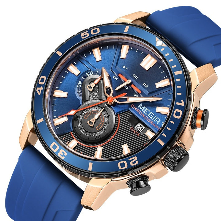 Bekijk Multifunction Chronograph Kalender Sports Men's Watches