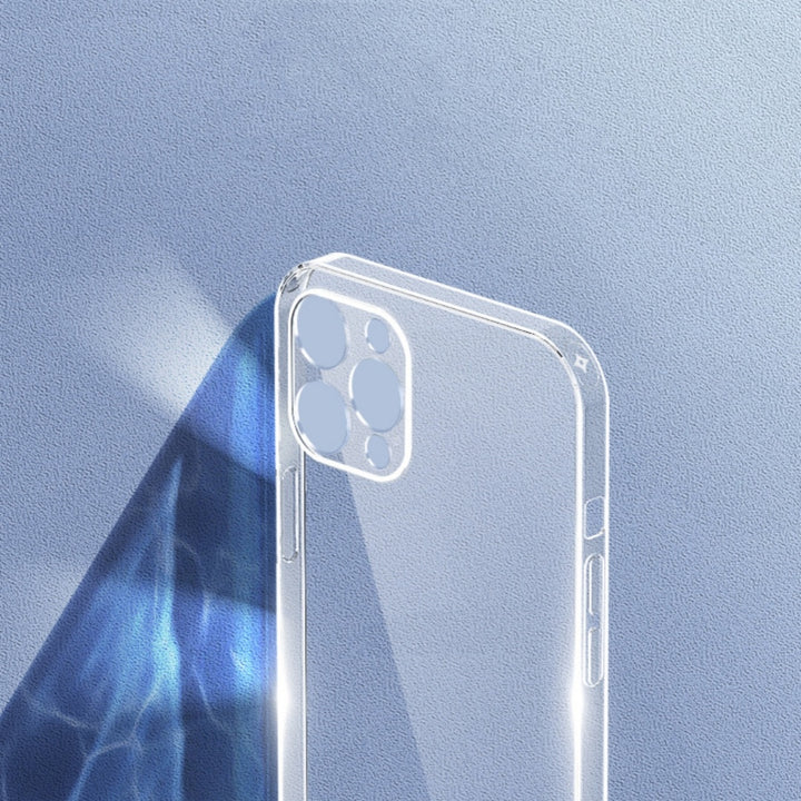 Caja de teléfono suave de silicona totalmente transparente
