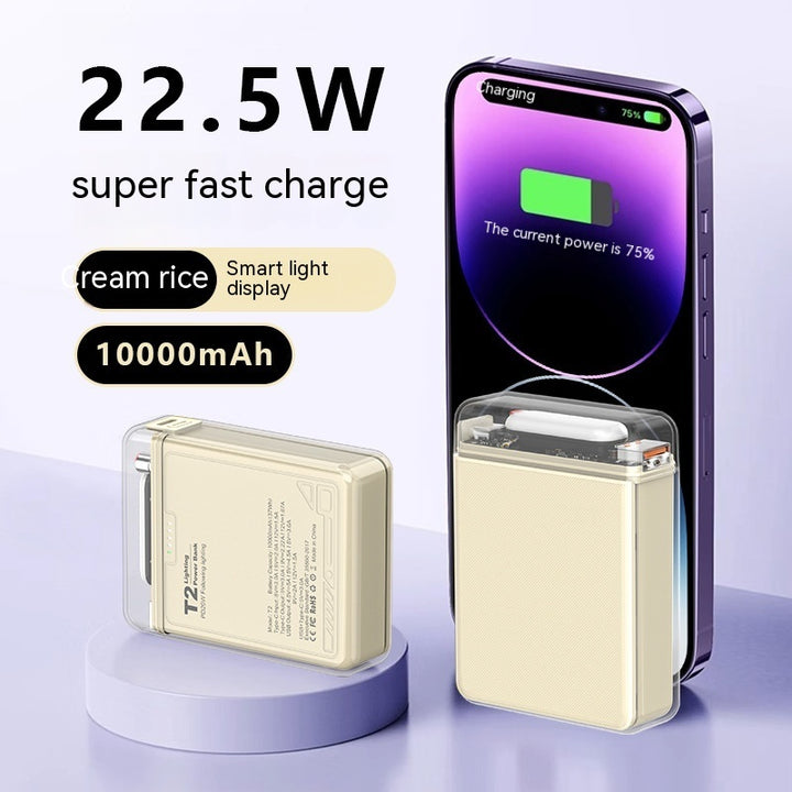 PD Fast Charging Head Mobile Power Supply