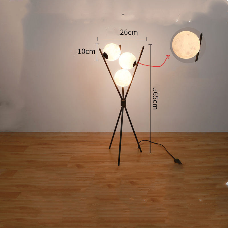 Personnalité scandinave chambre créative lampes minimalistes