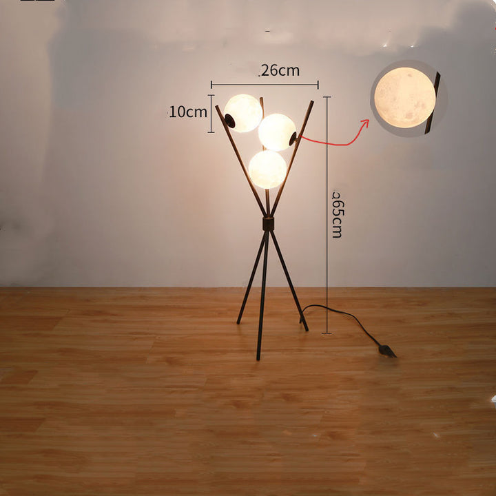 Skandinavian persoonallisuus luova makuuhuoneen minimalistinen lamput