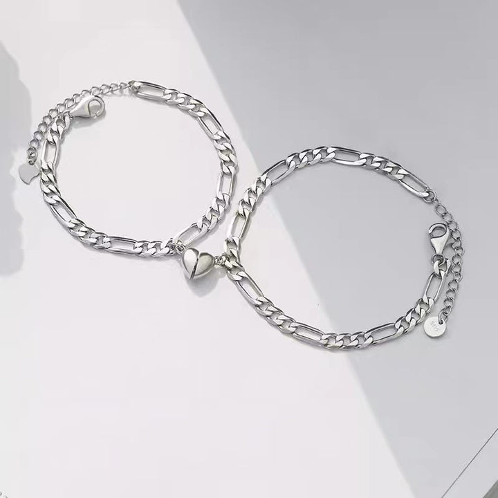 Niche High-grade Love Magnetic Couple Bracelet Pair