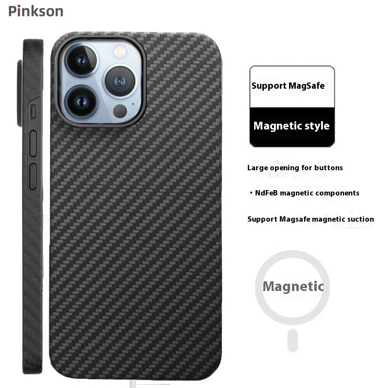 Kevlar Aramid Carbon Fiber Ultra-thin Frosted Phone Case