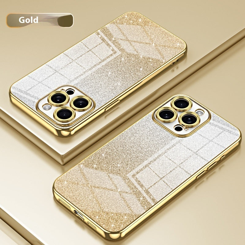 Gradiënt Plating Protective Cover Phone Case