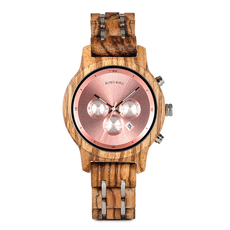 Reloj de cuarzo comercial multifuncional para hombres