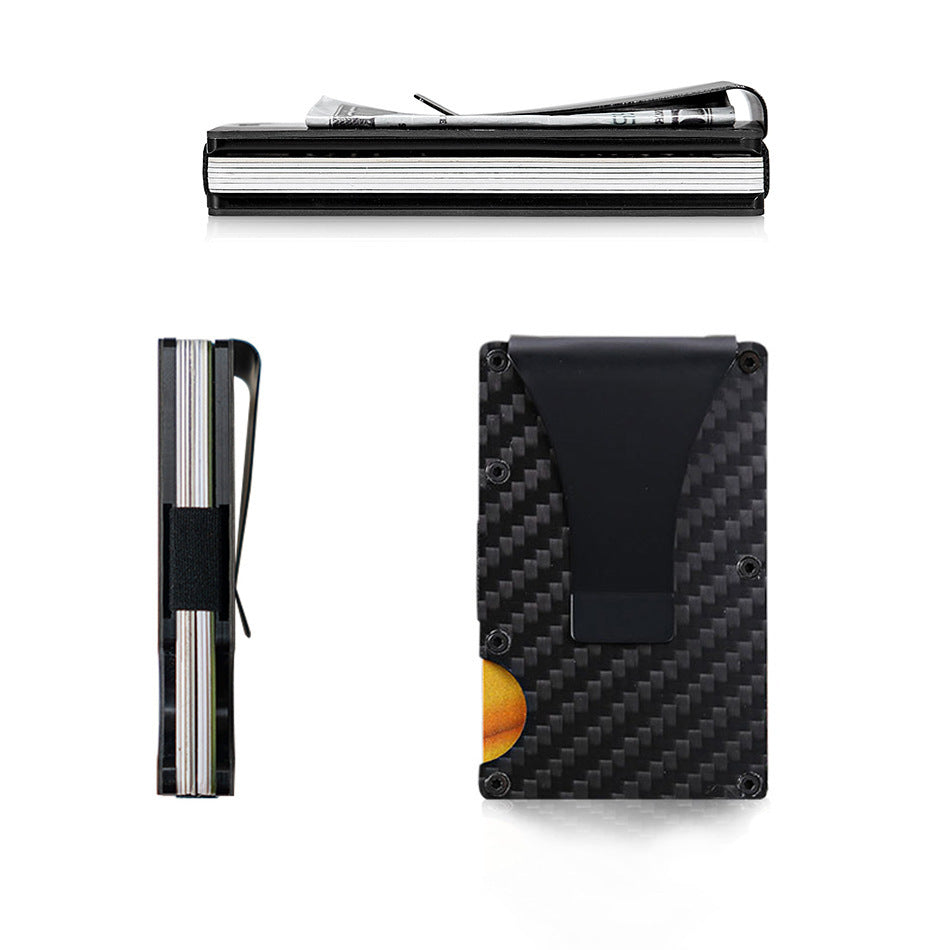 Carbon Fiber Card Package Men's Simplicity Wallet