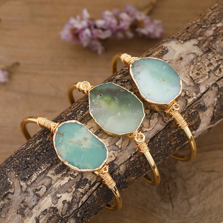 Bracelet à la main de la mode en jade naturel