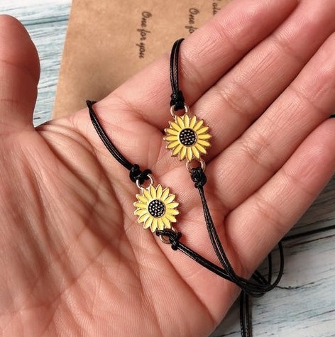 Sonnenblumen -Freundschaftsarmbänder