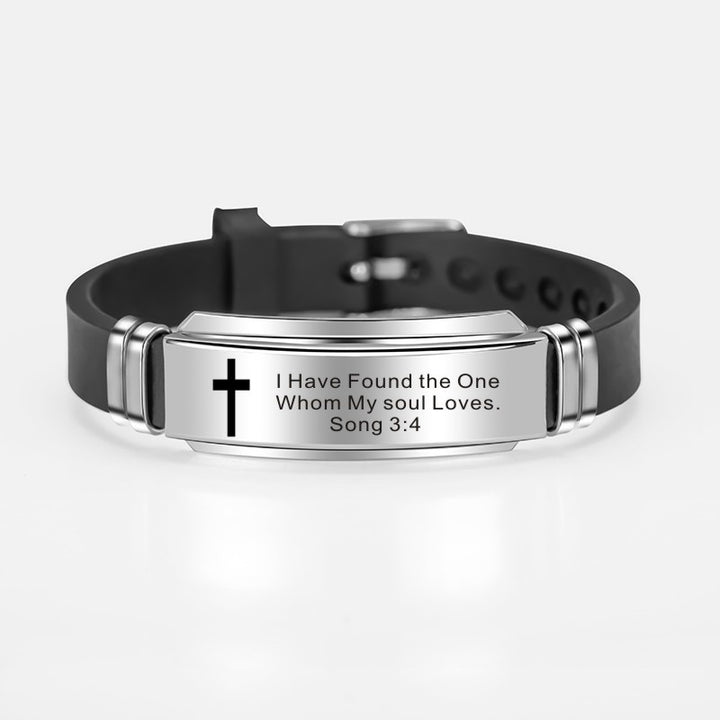 Versets bibliques classiques psaumes bracelet bracelet bijoux chrétiens