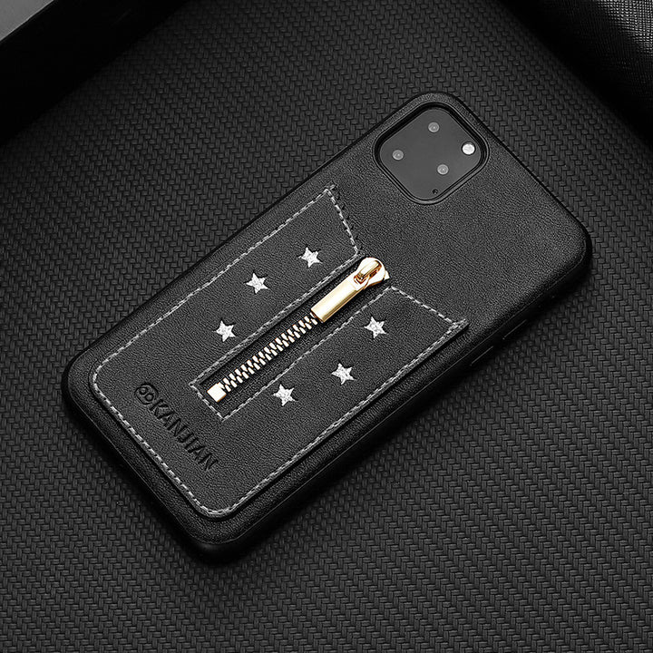 Zipper phone case