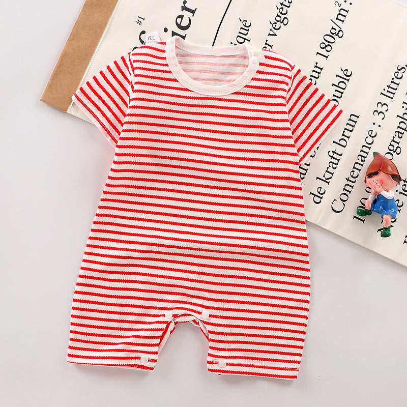 Baby Jumpsuit Short Sleeve Baby Climbing Suit