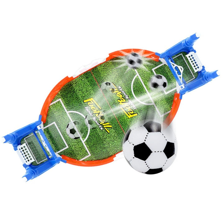 Mini Football Board Match Game Kit Tabletop Fußballspielzeug für Kinderpädagogik Outdoor Tragbare Tischspiele Play Ball Toys
