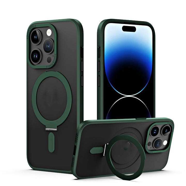 Applicable Wireless Magnetic Charging Phone Case Holder Protective Sleeve