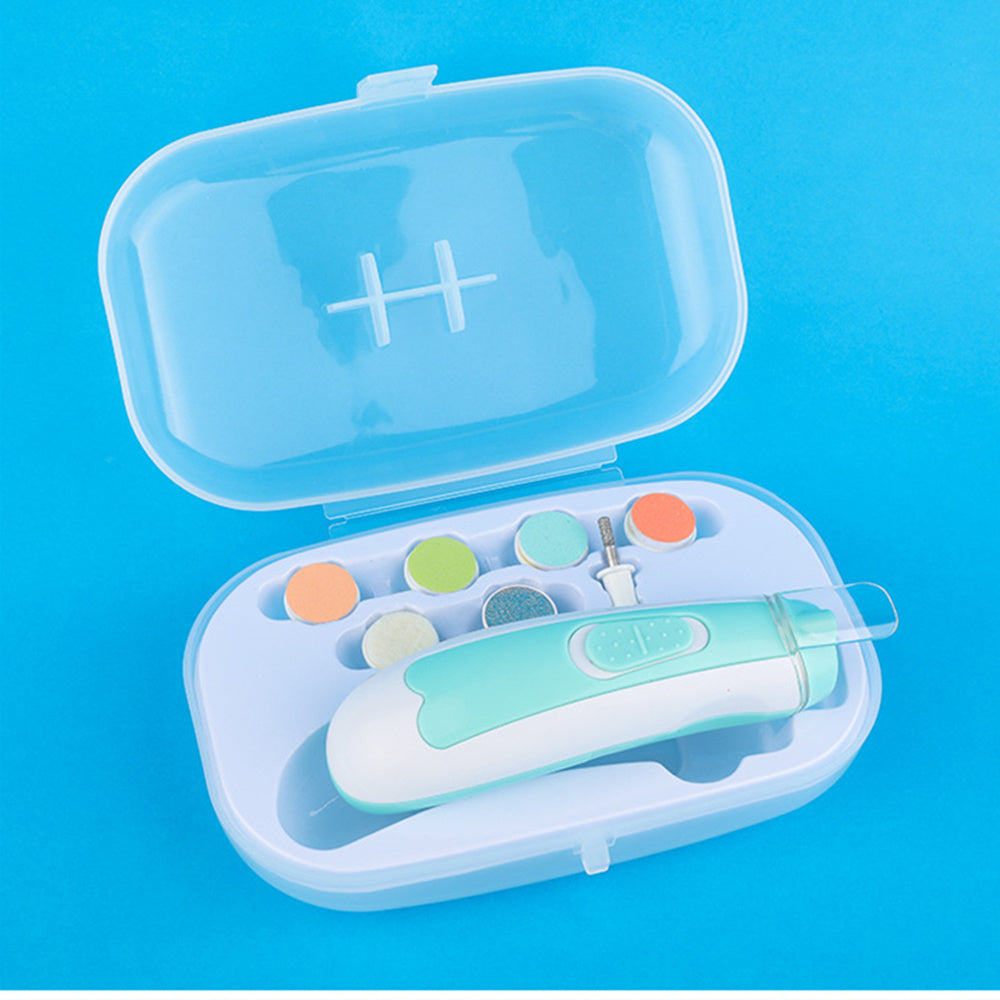 Neugeborene Nagel Clipper Electric Baby Anti-Pinch-Fleischpflege Set